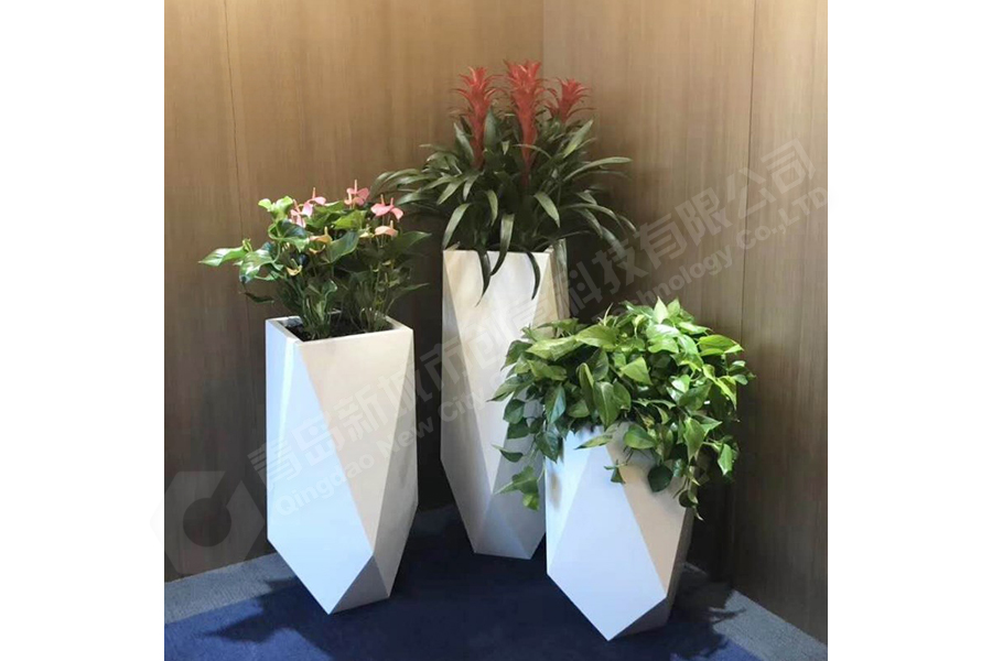 花缽,不銹鋼組合花箱花缽,切面菱形花缽