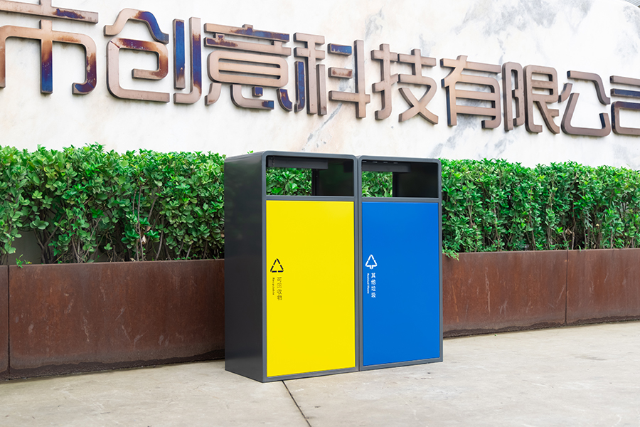 不銹鋼垃圾桶,分類垃圾箱,戶外垃圾筒,室外環衛果皮箱